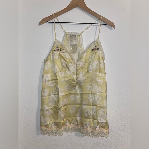 NWOT Free People Intimately Night Special Cami, Lemon Custard - Picture 4 of 8
